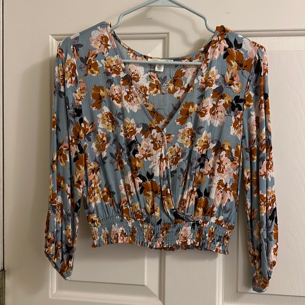 X-small floral top